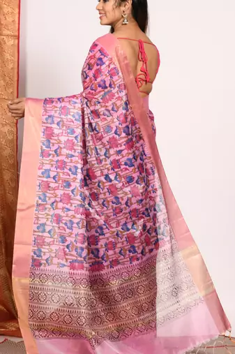 HAND BLOCK PRINT SAREE