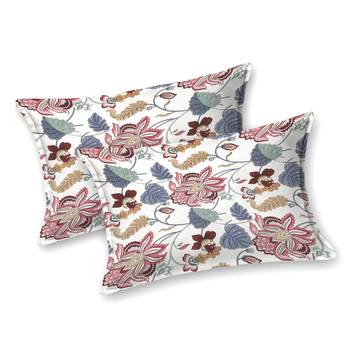 Premium 100% cotton king size flower printed double bedsheets with 2 pillow covers (90x108 inch) 3