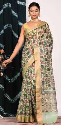 HAND BLOCK PRINT SAREE 1
