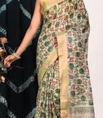 HAND BLOCK PRINT SAREE