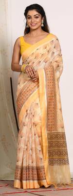 HAND BLOCK PRINT SAREE 1