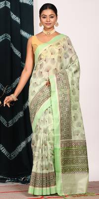 HAND BLOCK PRINT SAREE 1