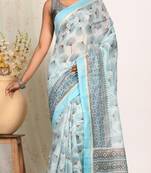 HAND BLOCK PRINT SAREE