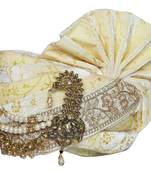 Zaridhar || Premium Collection Velvet  Men Traditional Pagdi/ Turban for Groom with SAFA ( DULHA) II Pack of 1