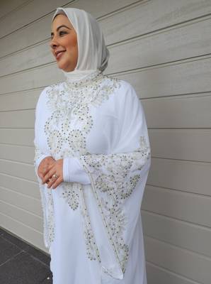White Eid Farsha for Women 1