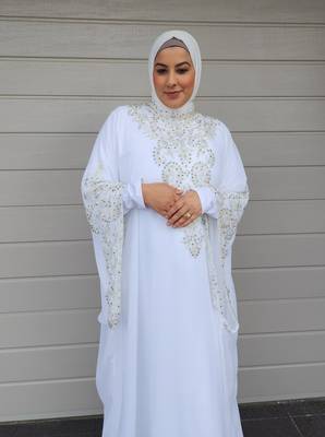 White Eid Farsha for Women 2