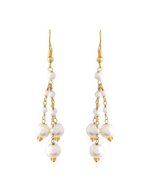 Pearl kundan brooch choker jewellery set 4