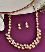 Kundan gold plated jewellery set