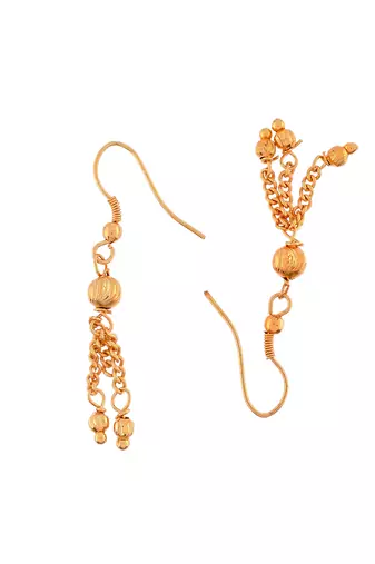Gold plated filigree jewelry set