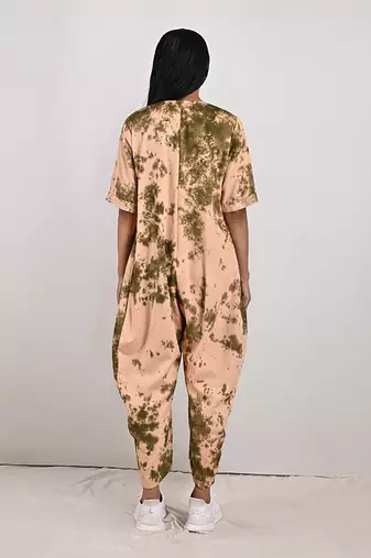 Ella Tie And Dye Jumpsuit