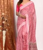 HAND BLOCK PRINT SAREE