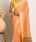 HAND BLOCK PRINT SAREE