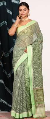 HAND BLOCK PRINT SAREE 1