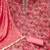Kimisha women's pink organza gota patti & hand work dress material with inner