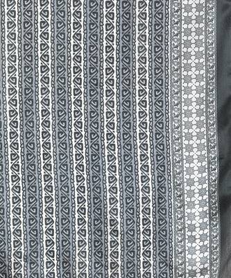 Women's Grey Printed Cotton Kurti With Pant and Dupatta Set 2