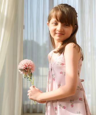 Rosey pink palazzo jumpsuit kids 4