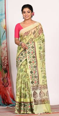 HAND BLOCK PRINT SAREE 1