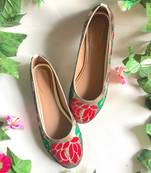 French Knot Rose Ballerina