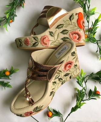 Rose Gold Brid Kolapuri 1