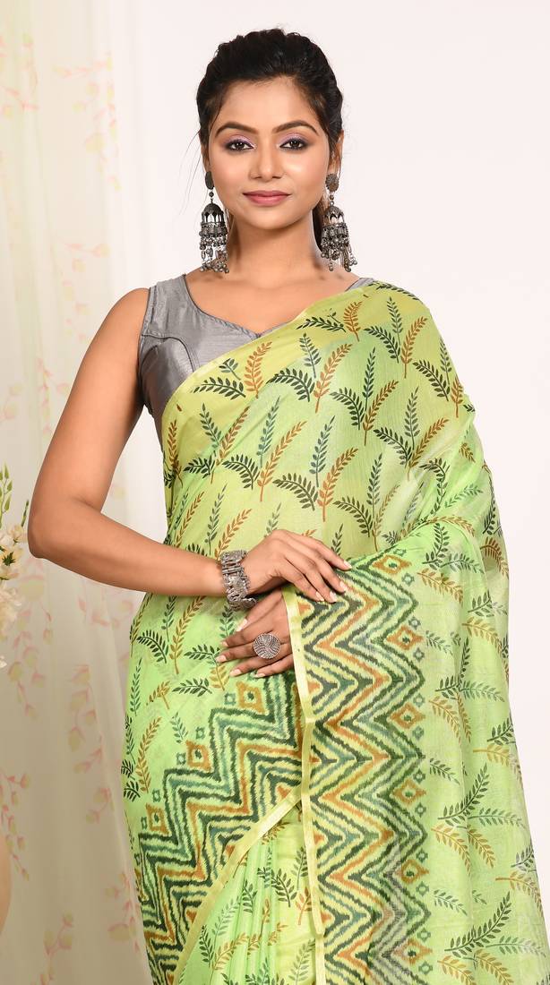 HAND BLOCK PRINT SAREE