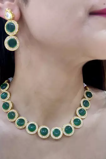 Green Necklace set