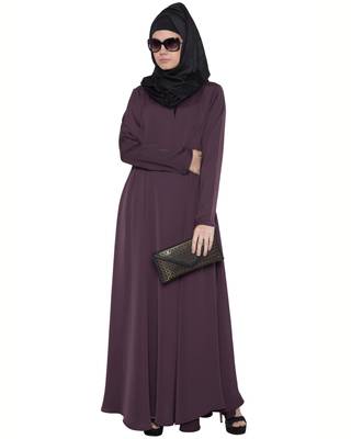 Umbrella Flared Dress with Box Pleats- Not An Abaya 1