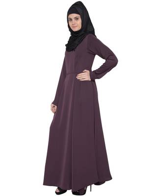 Umbrella Flared Dress with Box Pleats- Not An Abaya 2