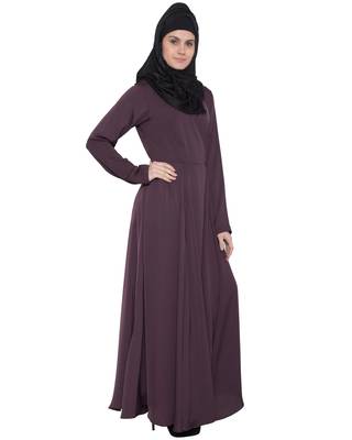 Umbrella Flared Dress with Box Pleats- Not An Abaya 3