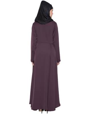 Umbrella Flared Dress with Box Pleats- Not An Abaya 4