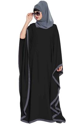 Mushkiya- Farasha Kaftan in Dual Color-Not An Abaya 1