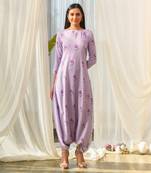Very peri lilac dhoti jumpsuit