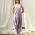 Very peri lilac palazzo jumpsuit