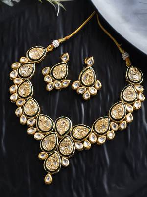 Thewa kundan jewellery set 1
