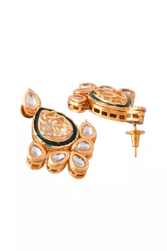 Thewa kundan jewellery set