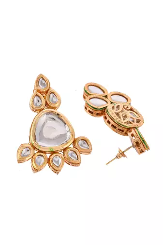 Polki kundan bridal jewellery set