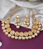 Thewa kundan bridal jewellery set