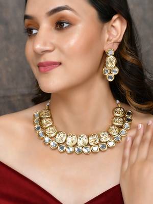 Thewa kundan bridal jewellery set 2