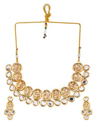 Thewa kundan bridal jewellery set 3