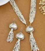 Kundan long layered jewellery set