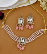 Kundan layered choker jewellery set