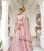 Wedding Wear Heavy Designer Embroidered Lehenga Choli