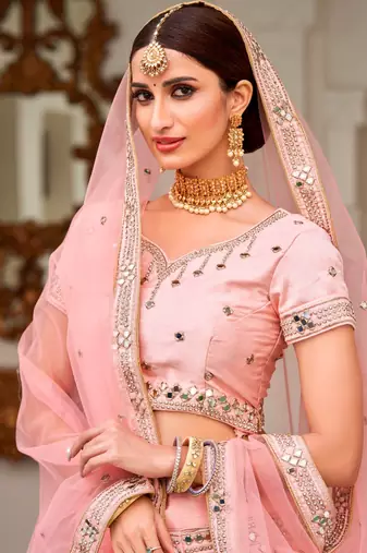 Wedding Wear Heavy Designer Embroidered Lehenga Choli