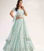 Wedding Wear Heavy Designer Embroidered Lehenga Choli