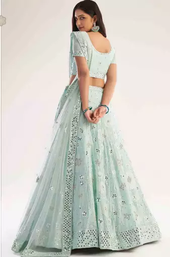 Wedding Wear Heavy Designer Embroidered Lehenga Choli