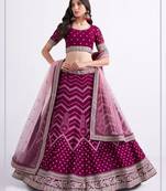 Wedding Wear Heavy Designer Embroidered Lehenga Choli