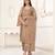 Brown & Butterfly_Net Designer Heavy Traditional Wear Salwar Suit