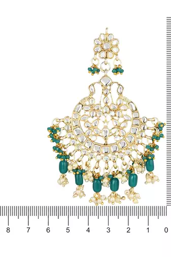 Traditional Handcrafted Pearl Kundan Beaded Earrings for Women/Girls 