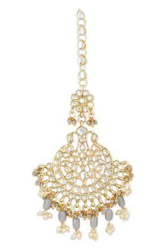 Traditional Handcrafted Pearl Kundan Beaded Earrings for Women/Girls 