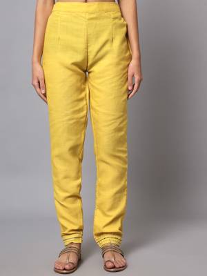  women cotton blend, cotton silk kurti pant set 4