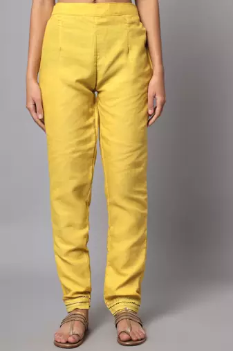  women cotton blend, cotton silk kurti pant set